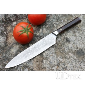 Full tang ZL02 Damascus steel Chef knife kitchen knife UD405292 